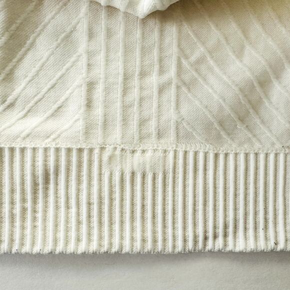 Lululemon Rest Less Pullover Aerial Current White Size 12 Long Sleeve Run Layer - Picture 4 of 6